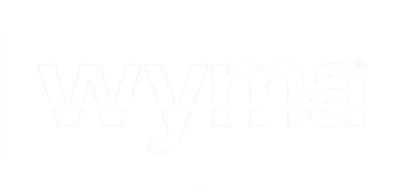 WYMA badge only inverse-web